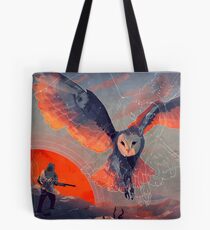 Owl Hunt Tote Bag