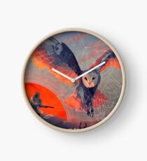Owl Hunt Clock