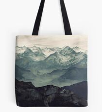 Mountain Fog Tote Bag