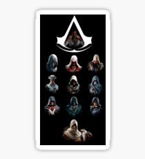 Assassins Sticker