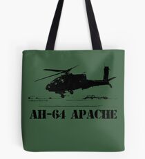 AH64 Apache helicopter Tote Bag