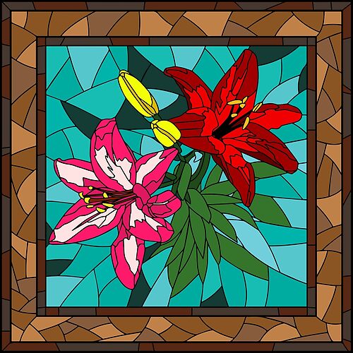 Stained Glass 35 (Style:8)