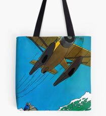 Tintin Poster Tote Bag