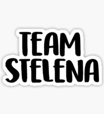 team stelena sticker Sticker