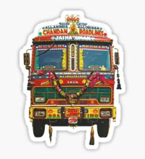 Indian Truck Art sticker Sticker
