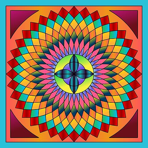 Pattern Mandalas 166 (Style:58)