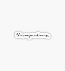 the vampire diaries Sticker