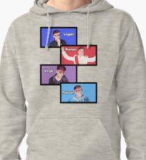 Sanders Sides Slides - Logan, Roman, Virgil, & Patton Pullover Hoodie