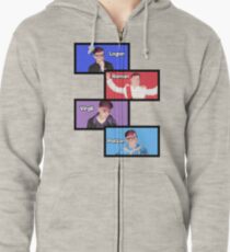 Sanders Sides Folien - Logan, Roman, Virgil & Patton Kapuzenjacke