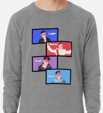 Sanders Sides Slides - Logan, Roman, Virgil, & Patton Lightweight Sweatshirt