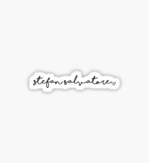 stefan salvatore Sticker