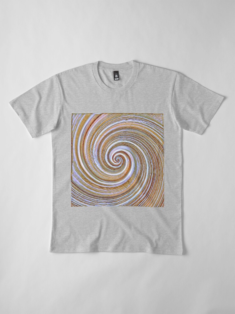 Alternate view of A close up of a cake on Fibonacci table Premium T-Shirt