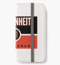 Fahrenheit 451 iPhone Wallet/Case/Skin