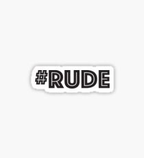 Rude: Stickers | Redbubble