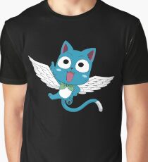 Fairy Tail glücklich Grafik T-Shirt