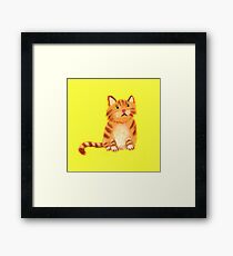 Ginger Cat Framed Print