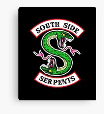 southside serpents riverdale Canvas Print