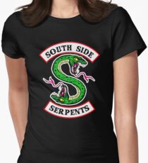 southside serpents riverdale Women's Fitted T-Shirt
