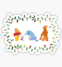 Christmas Friends Inspired Silhouette Sticker