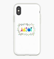 Christmas Princesses Inspired Silhouette iPhone Case
