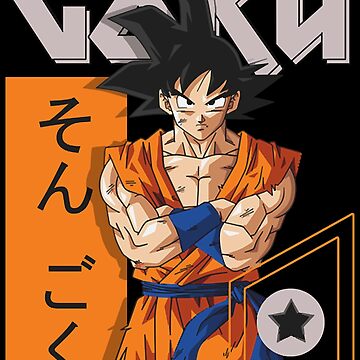 Camiseta best sale son goku