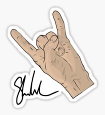 Signature hand Sticker