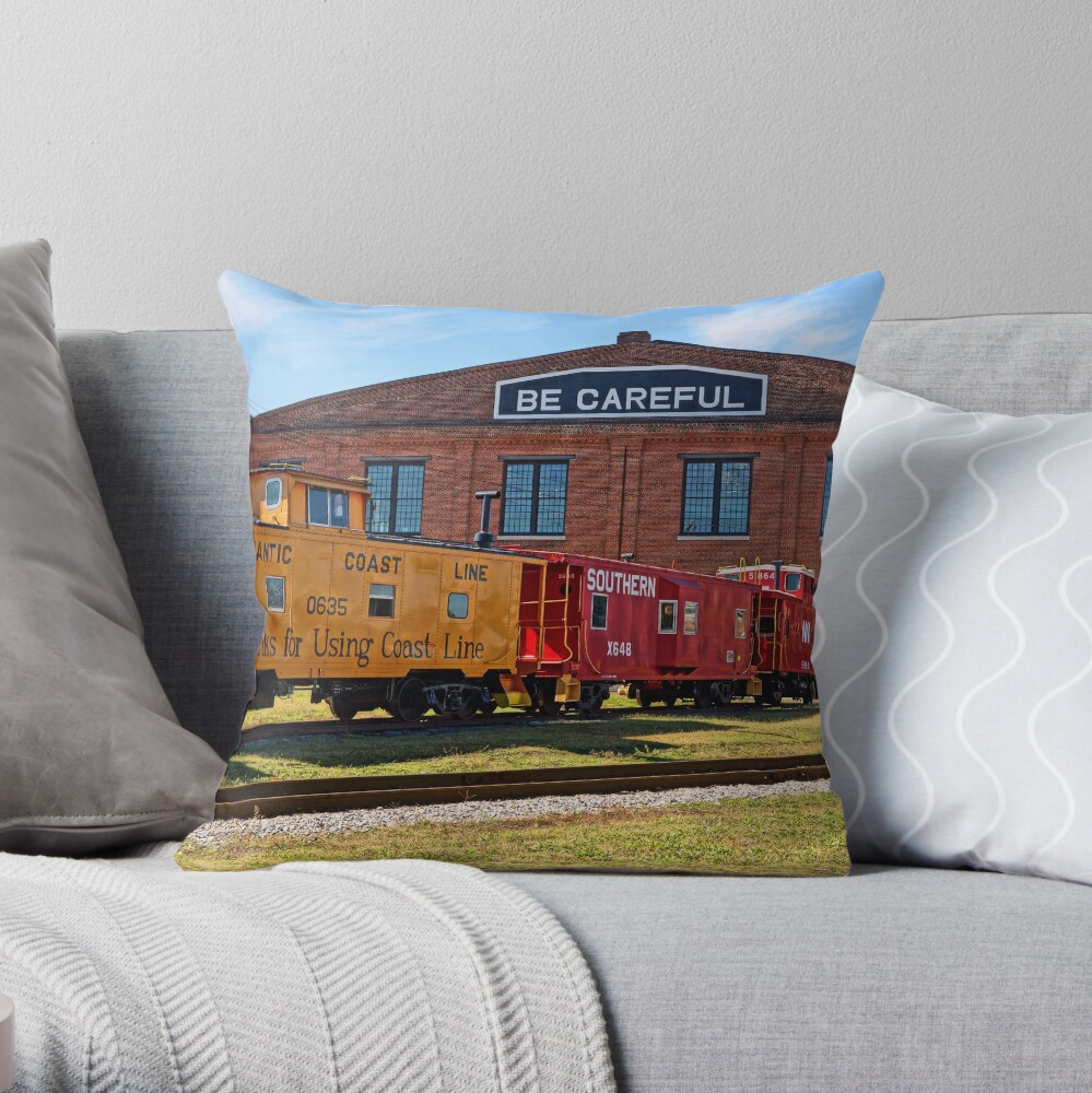Thanks For Using Coast Line Throw Pillow
