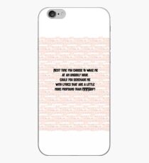 Hanssen Zitat iPhone-Hülle & Cover