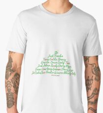 Hollyoaks Characters Christmas Tree Men's Premium T-Shirt