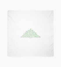 Hollyoaks Characters Christmas Tree Scarf