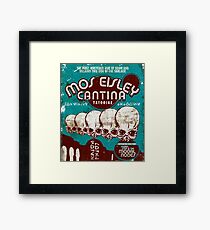 Cantina Sign Framed Print