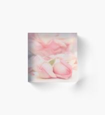 Buds and petals Acrylic Block