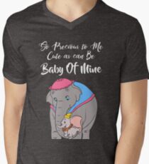 Baby Mine Men's V-Neck T-Shirt