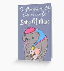 Baby Mine Grußkarte