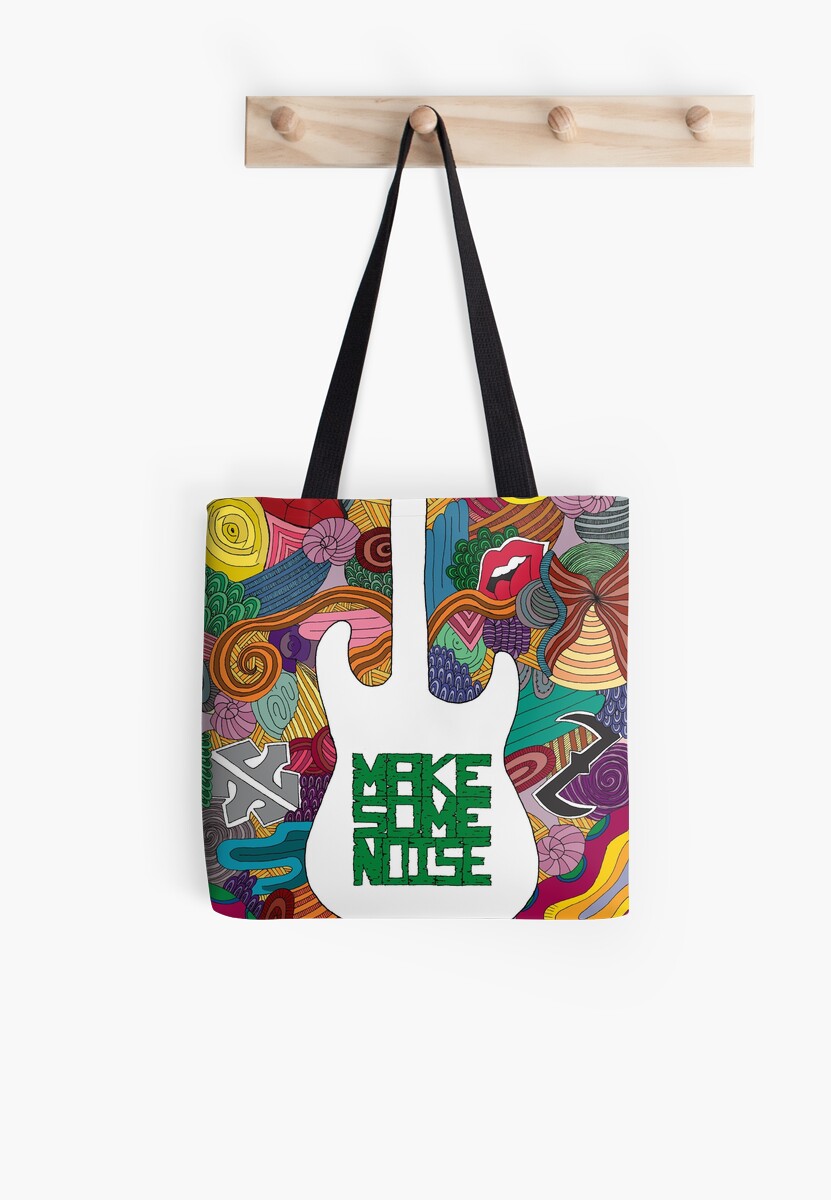 "Make some noise (music)" Tote Bag by Beatrizxe Redbubble