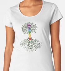 Kundalini Yoga Shirt - Sat Nam T Shirt - Kundalini Chakra Shirt Women's Premium T-Shirt