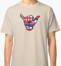 Shaka Hawaii Flag Classic T-Shirt