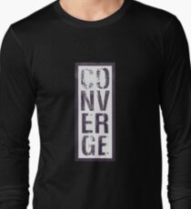 Konvergieren vertikal Langarmshirt