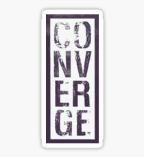 Converge Vertical Sticker