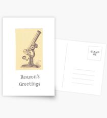 Reason's Greetings Microscope Postcards