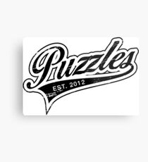 Puzzles HIMYM Schwarz Metallbild