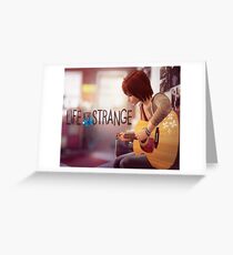 Life is Strange Max playing guitar Greeting Card