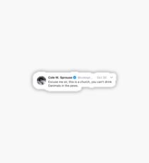 Cole Sprouse Twitter Sticker