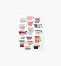 Coffee Cup Collection Art Board