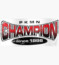 Pokemon Champion_Red Poster