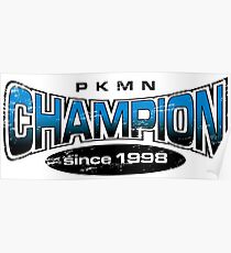 Pokemon Champion_Blue Poster