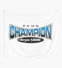 Pokemon Champion_Blue Wall Tapestry
