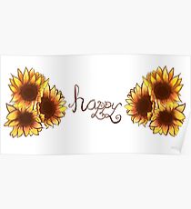 Happy. Poster