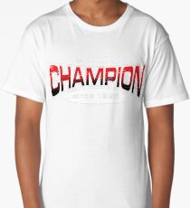 Pokemon Champion_Red_DarkBG Long T-Shirt