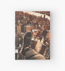 flying over manhattan Hardcover Journal